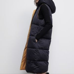 Zara Water Repellent Puffer Jacket